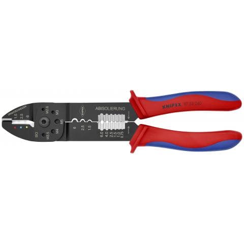 Cleste de sertizat Knipex 0.5-6 mm² negru