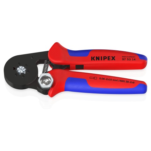 Cleste de sertizat Knipex 0.08-2x10 mm² blister