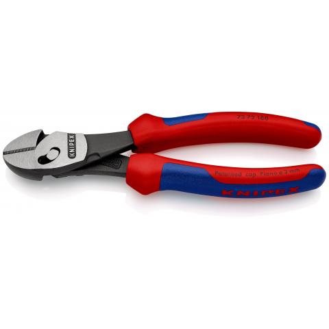 Cleste tais lateral Knipex de forta TwinForce cu maner multicomponent 180 mm