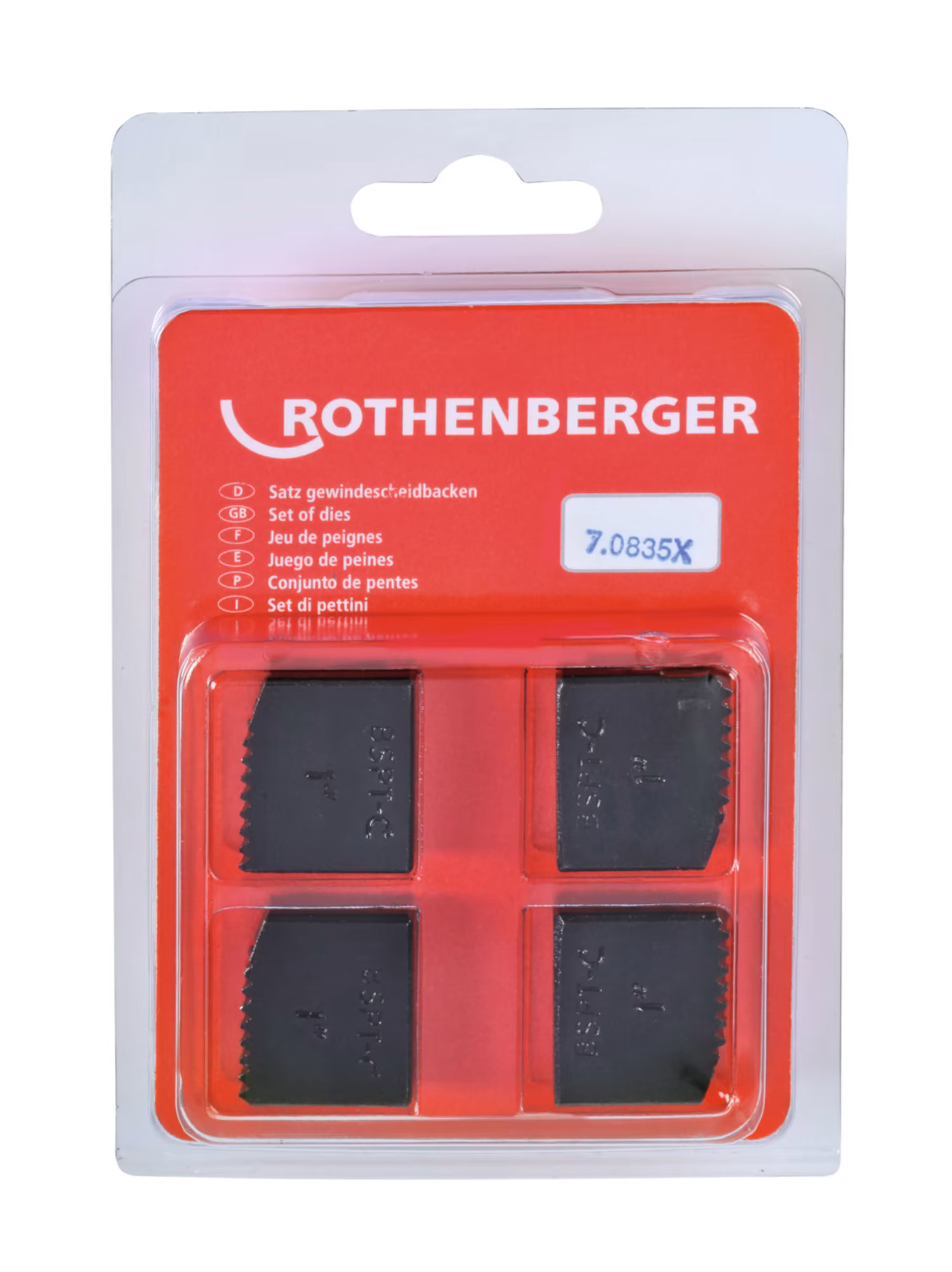 Set bacuri de filetare Rothenberger BSPT 1