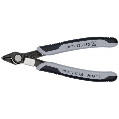 Cleste cu tais Knipex Super Knips 125 mm brunat ESD