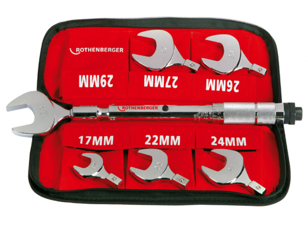 ROTHENBERGER - Set chei dinamometrice 17-22-24-26-27-29 mm [175001]