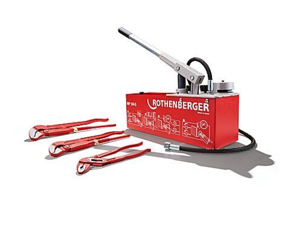 Pompa de testare Rothenberger RP 50-S + 3 clesti