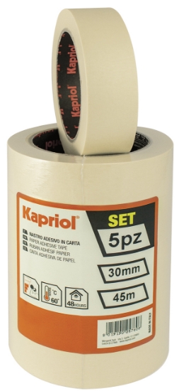 Kapriol - Banda adeziva 30mmx45m - 5 buc [KAP-25760]
