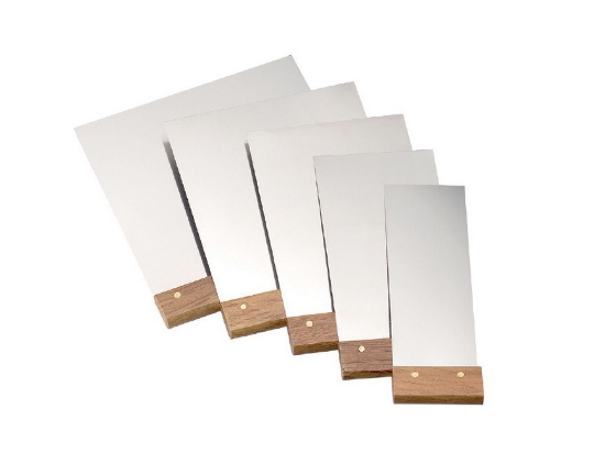 Set spaclu Kapriol cu maner din lemn 5 piese 40/60/80/100/120mm