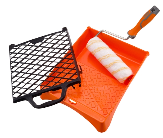Kit vopsit trafalet cu maner Kapriol 23cm + scurgator + tava