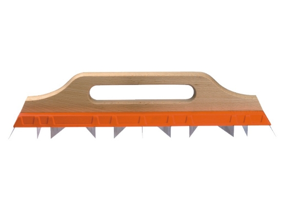 Gletiera Kapriol din inox cu maner de lemn 6x43cm