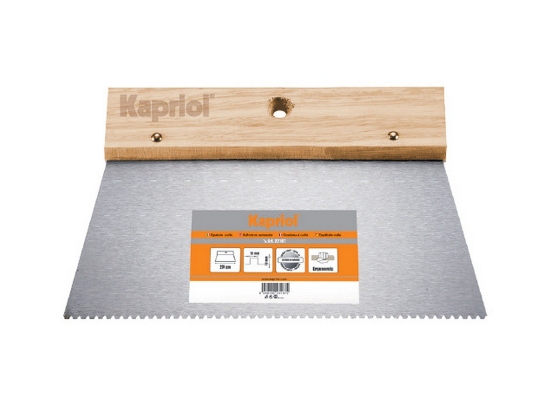 Spaclu Kapriol adeziv cu maner din lemn1.5x2