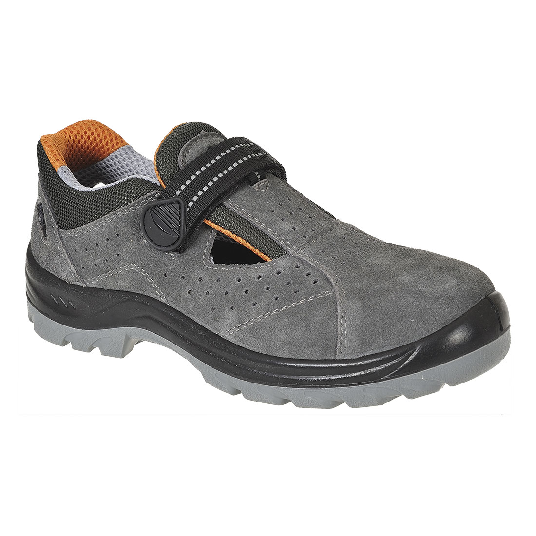 PORTWEST - STEELITE OBRA S1 Sandale, gri, mas. 43 [FW42GRR-43]