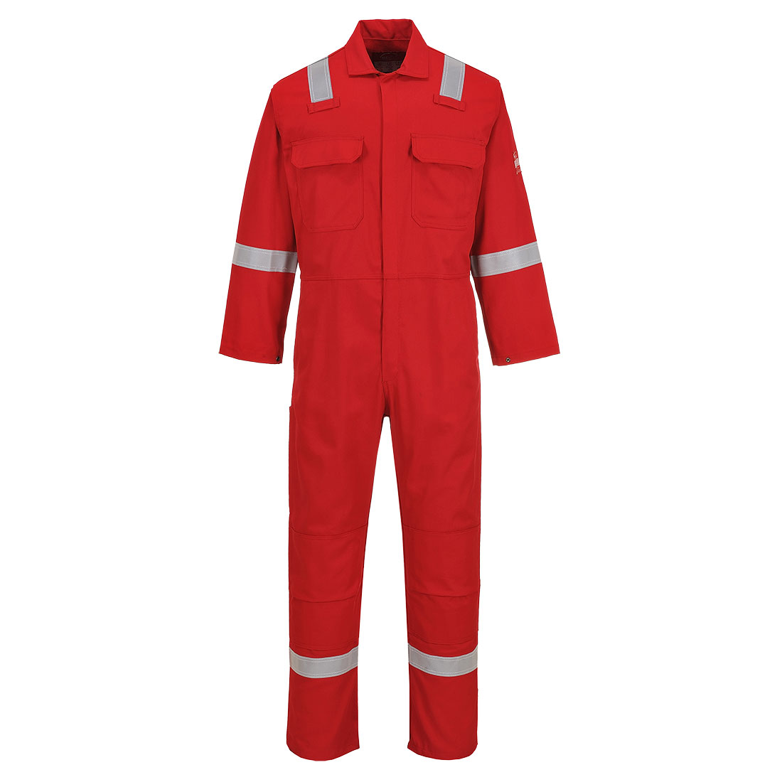 PORTWEST - Combinezon BIZWELD ignifug, rosu, mas. 3XL [BIZ5RER-XXXL]