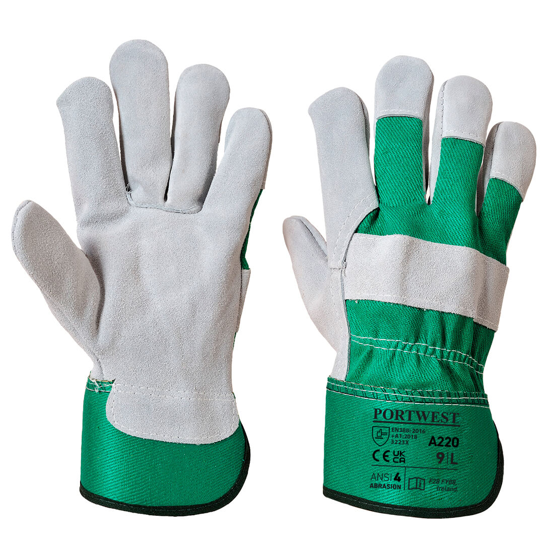 PORTWEST - Manusi lacatus CHROME RIGGER, mas. XL [A220GNR-XL]