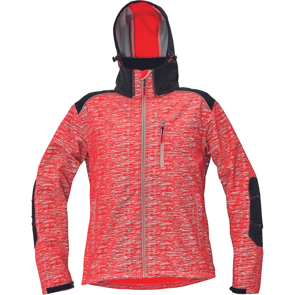 CERVA - Jacheta softshell KNOXFIELD, rosu, mas. XL [0301047320004]