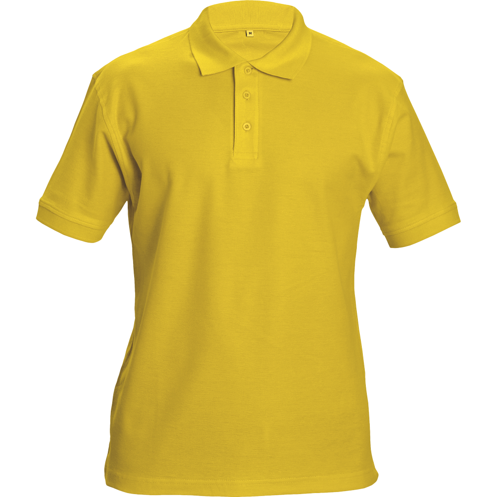 CERVA - Tricou polo DHANU, galben, mas. L [0305002270003]
