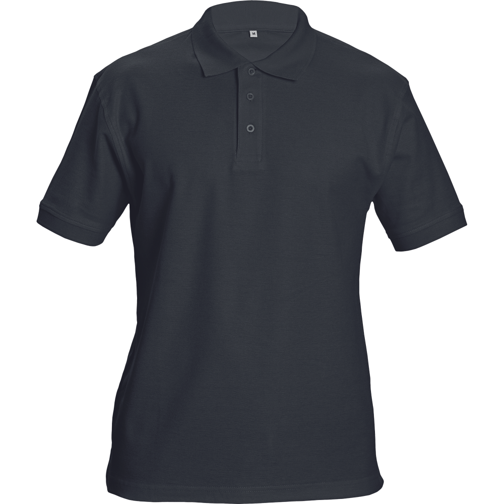 CERVA - Tricou polo DHANU, negru, mas. M [0305002260002]