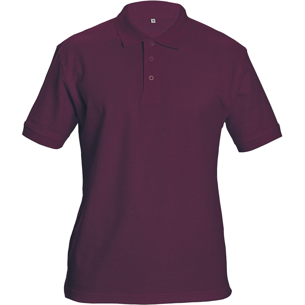 CERVA - Tricou polo DHANU, visiniu, mas. 3XL [0305002227006]