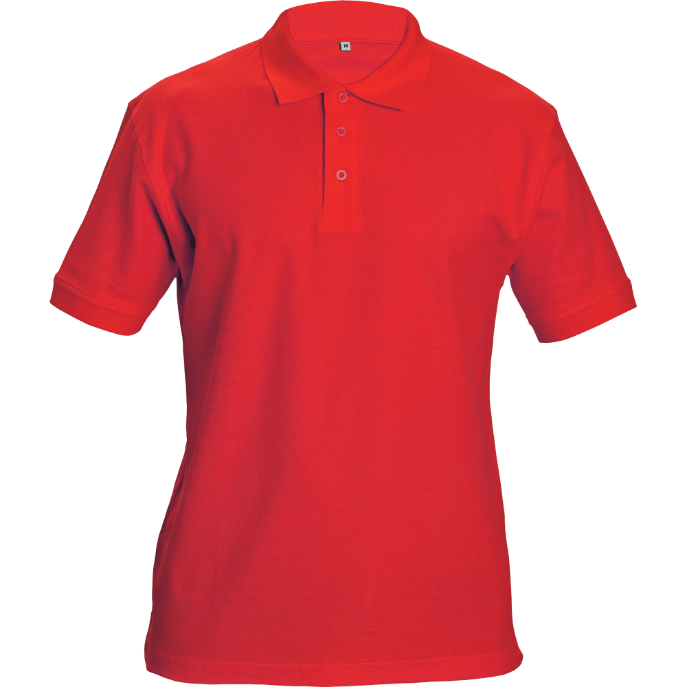 CERVA - Tricou polo DHANU, rosu, mas. S [0305002220001]