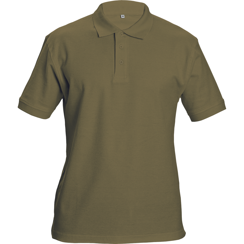 CERVA - Tricou polo DHANU, masliniu, mas. 3XL [0305002214006]