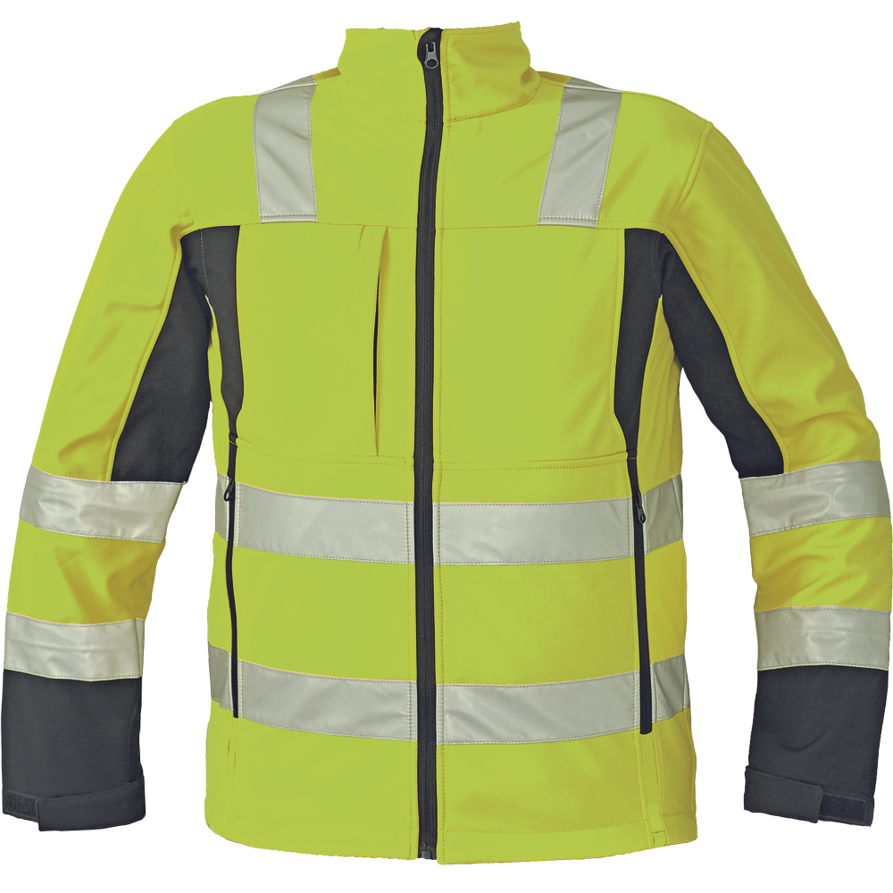 CERVA - Jacheta softshell MALTON HV, galben, mas. S [0301034779001]