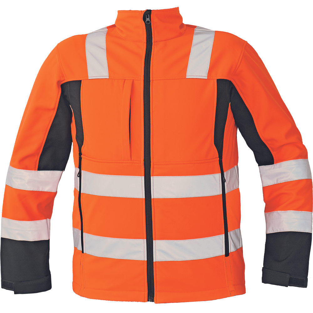 CERVA - Jacheta softshell MALTON HV, portocaliu, mas. XL [0301034796004]
