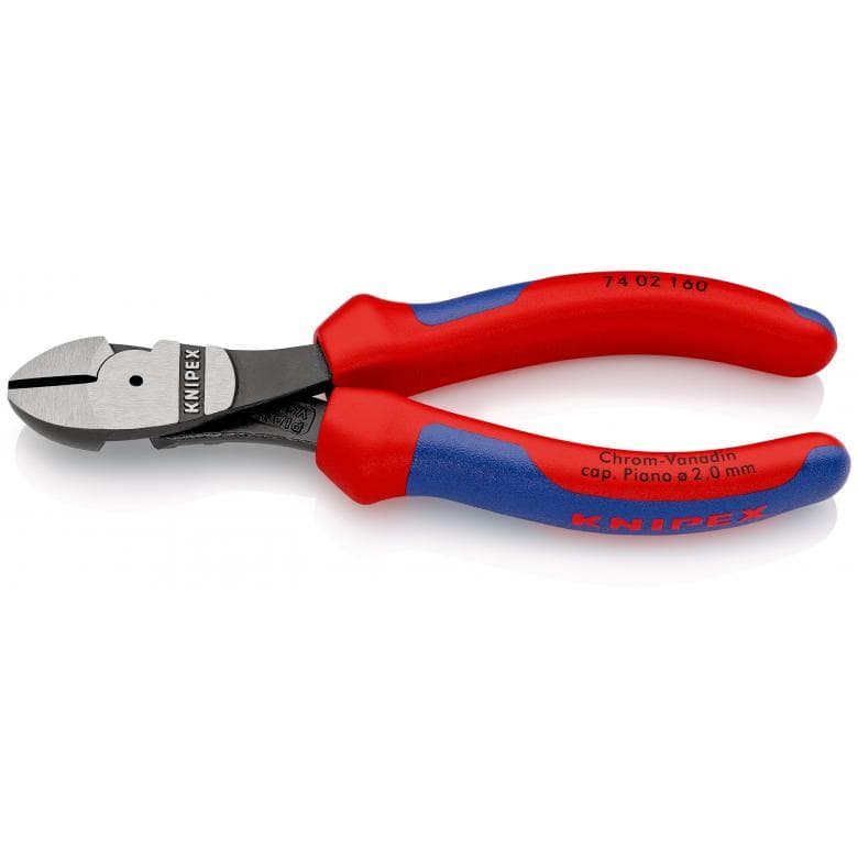 Cleste tais lateral Knipex de forta maner multicomponent 180 mm