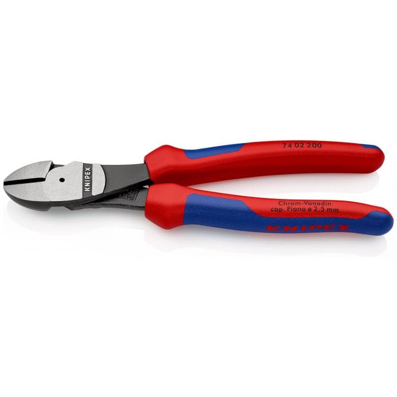 Cleste tais lateral Knipex de forta manere multicomponente 200 mm