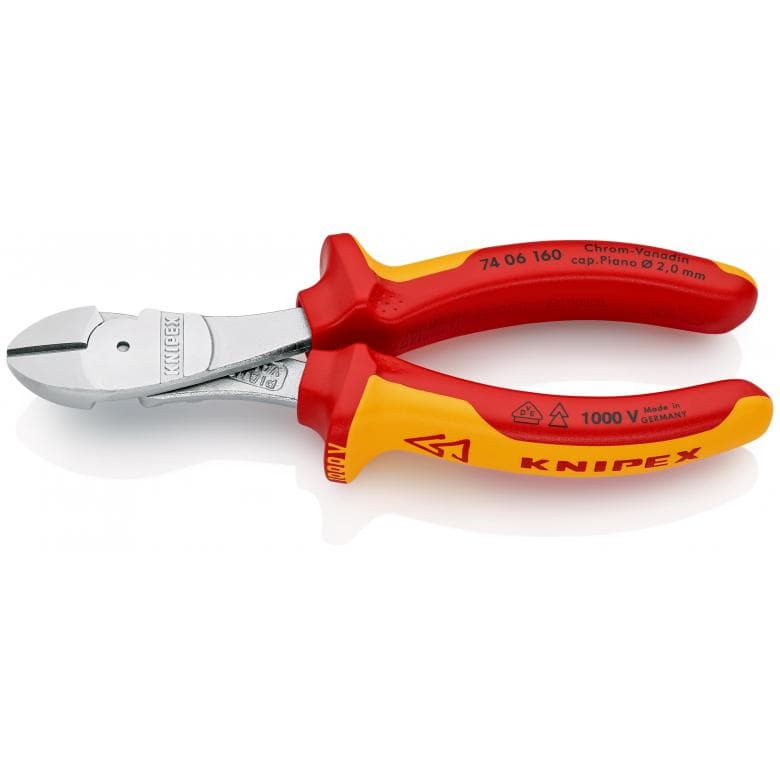 Cleste cu tais lateral Knipex 160 mm VDE