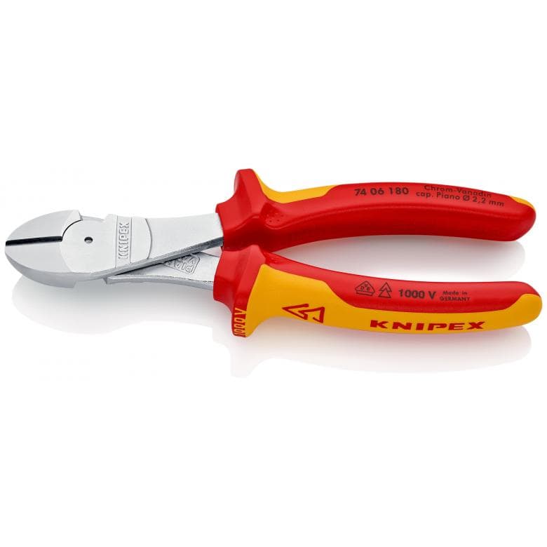 Cleste cu tais lateral Knipex 180 mm VDE