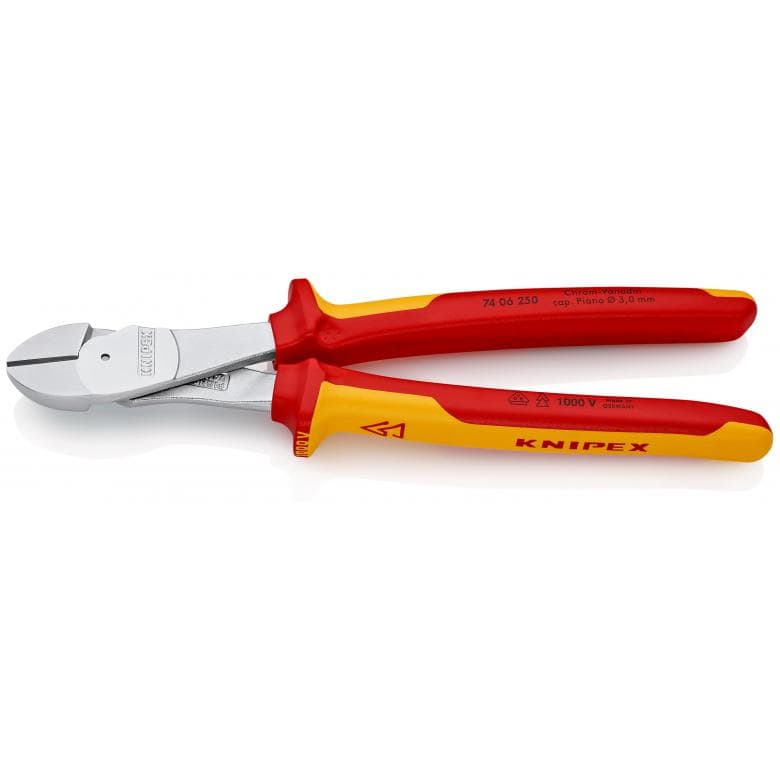 Cleste cu tais lateral/sfic Knipex 250 mm VDE