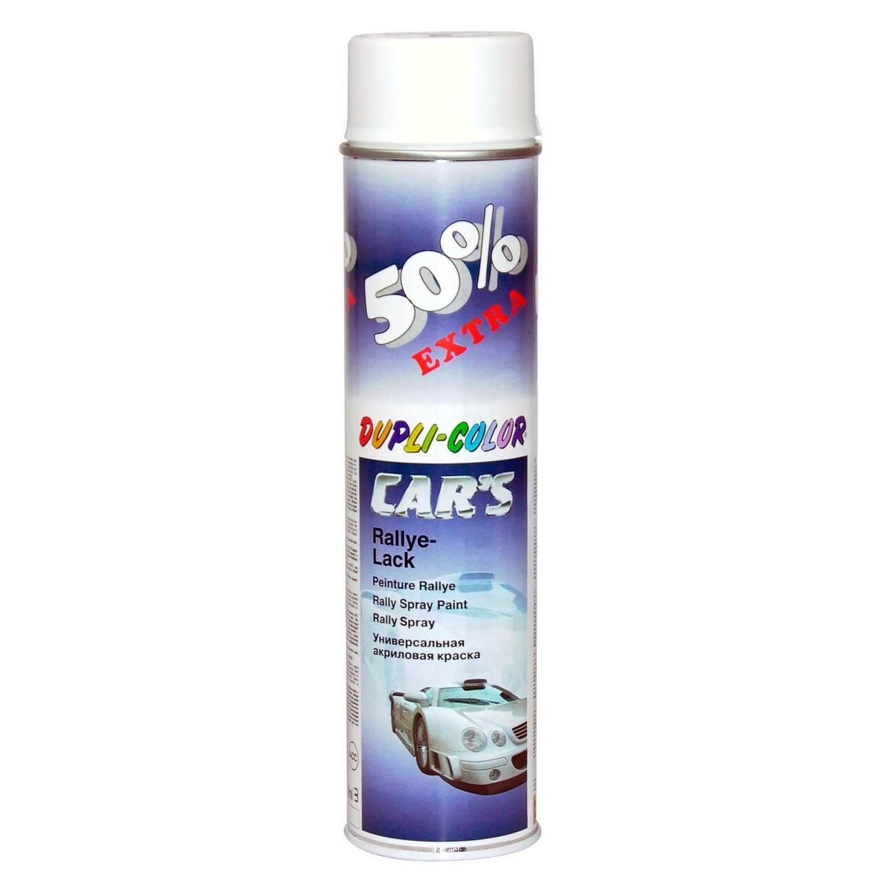 DupliColor - CAR's spray vopsea auto alb mat cod 693892, 600ml [313204]