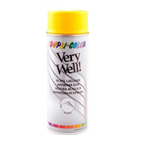 DupliColor - Spray vopsea decorativa Very Well RAL1021 galben soare c.VW10210, 400ml [380002]