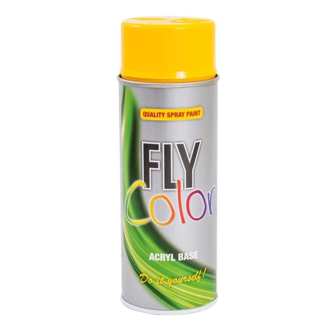 FlyColor - Spray vopsea decorativa galben RAL1023 c.400642 400ml [382706]