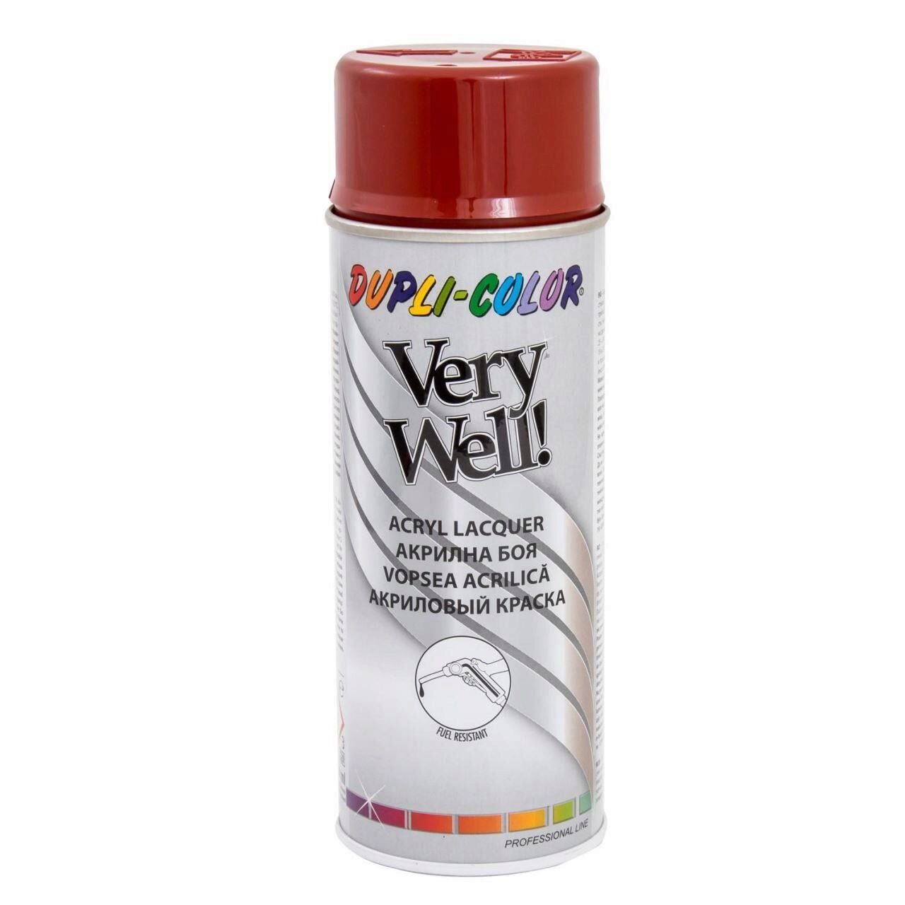 DupliColor - Spray vopsea decorativa Very Well RAL3011 maro roscat cod VW30110 400ml [380041]