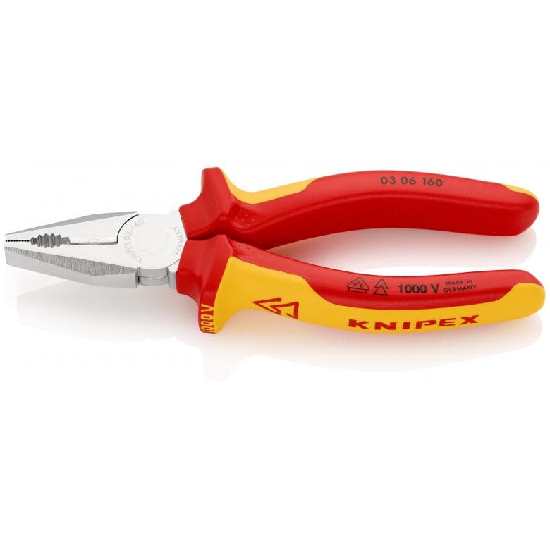 Cleste combinat/patent Knipex 160 mm VDE