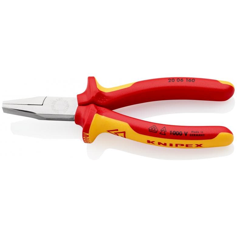 Cleste cu varf plat Knipex 160 mm VDE