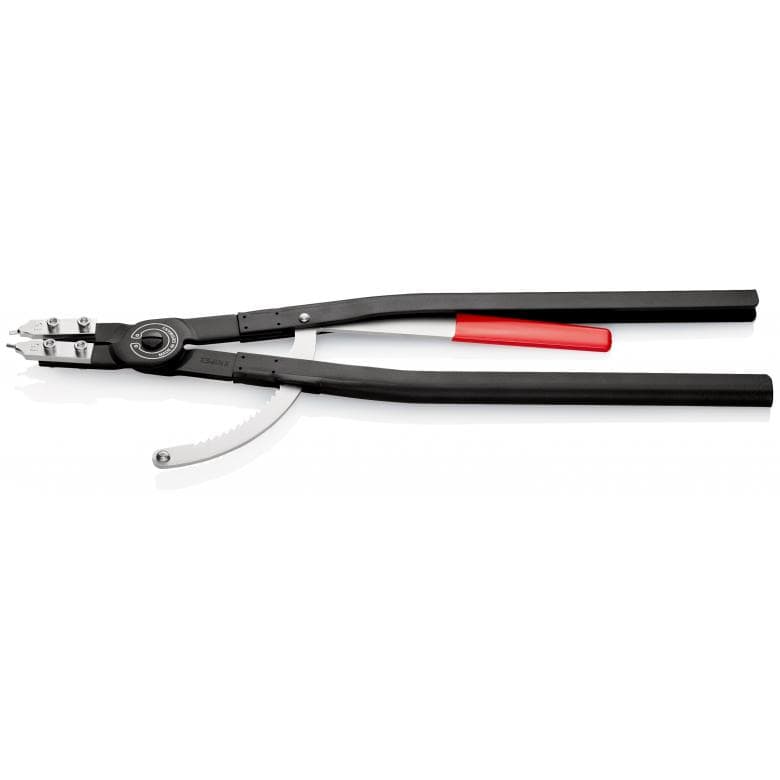 Cleste inel siguranta interior Knipex varfuri drepte 122-300 mm cu blocare