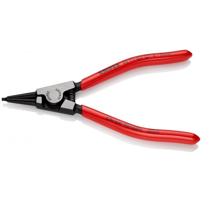 Cleste inel siguranta exterior Knipex varfuri drepte G1 4-7 mm