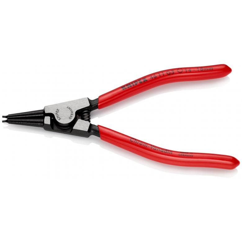 Cleste inel siguranta exterior Knipex varfuri drepte G3 14-18 mm
