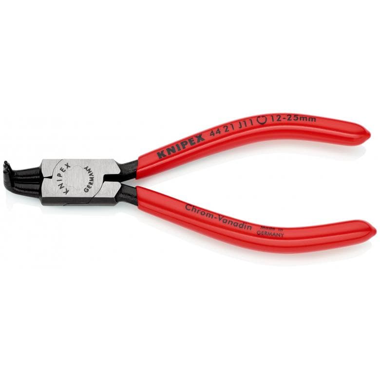 Cleste inel siguranta interior Knipex varfuri indoite 90° 12-25 mm