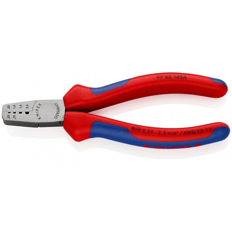 Cleste de sertizat Knipex 0.25-2.5 mm² maner multicomponent