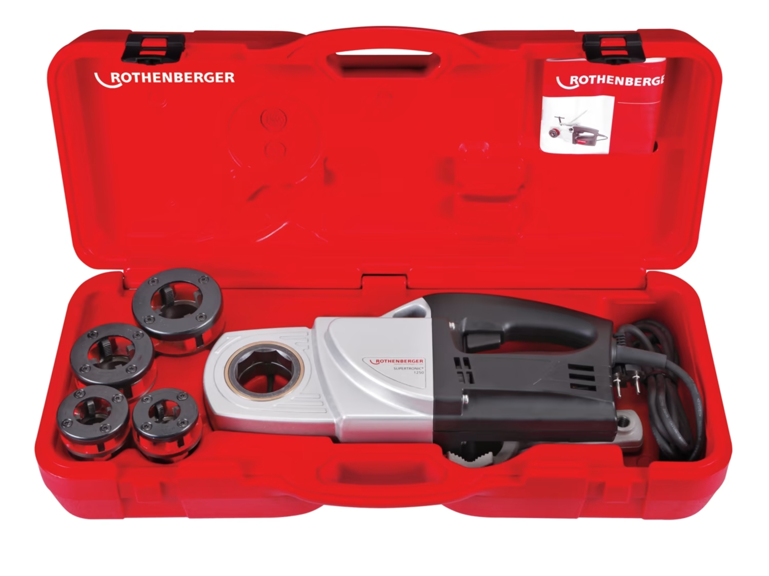 Masina de filetat Rothenberger Supertronic 1250, 1/2-3/4-1-1.1/4