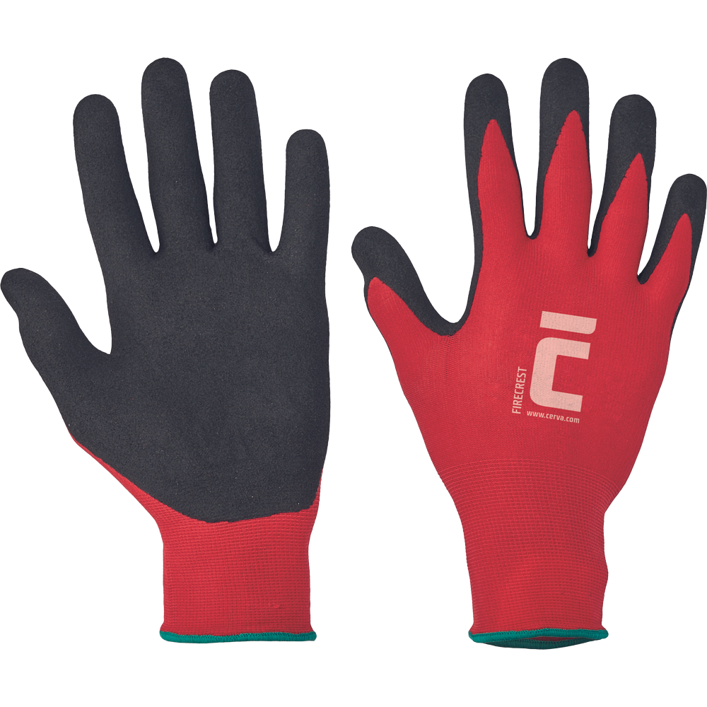CERVA - Manusi nylon/nitril FIRECREST, mas. 8 [0108008499080]