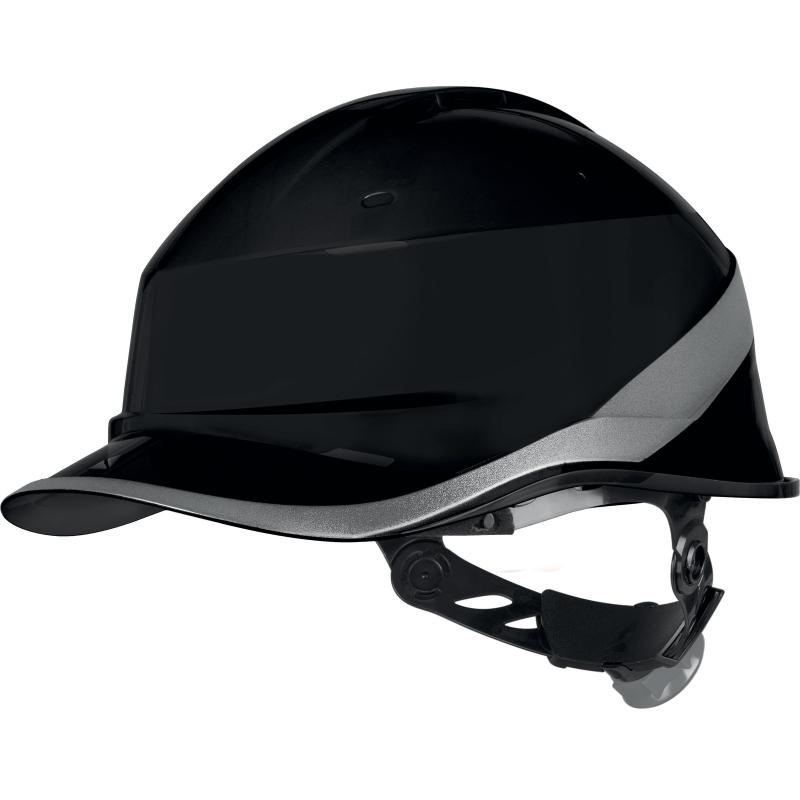 DELTA PLUS - Casca de protectie tip Baseball, negru, fluorescent [DIAM5NO]