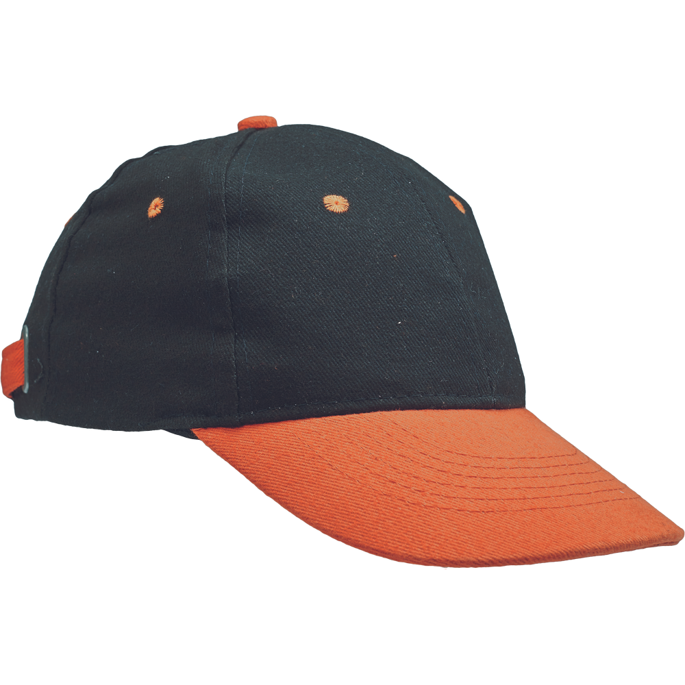 AUSTRALIAN LINE - Sapca baseball EMERTON, negru/portocaliu [0314002699999]