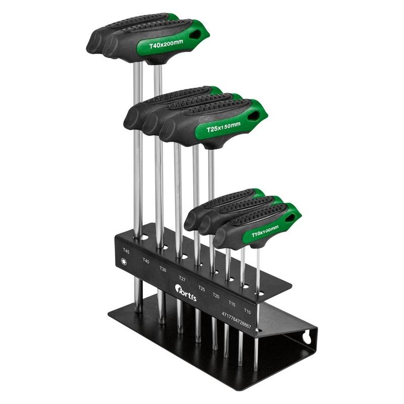 fortis - Set surubelnite cu maner T, set 7 piese, T9-T40 [4317784728867]