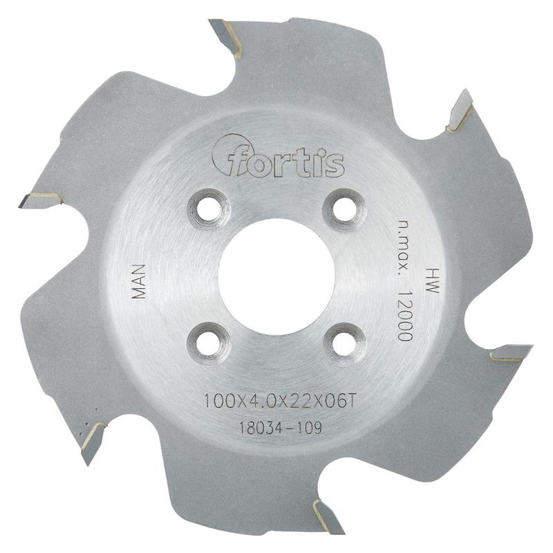 fortis - Disc taiere HW 100x4.0x22, Z6W [4317784733632]