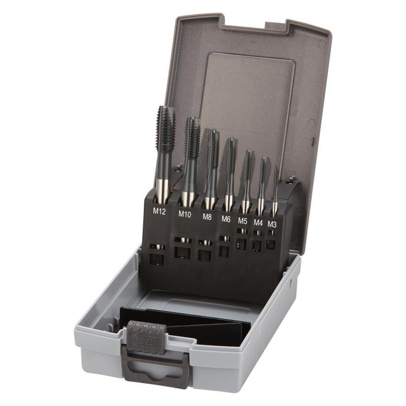 fortis - Set tarozi de masina HSSE INOX pentru gauri de trecere M3-M12 [4317784745123]