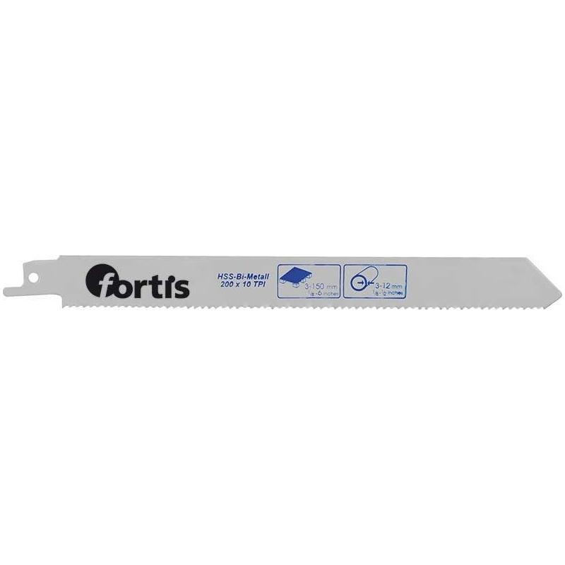 fortis - Panza fierastrau sabie pentru metal 200/180x2.5, 2 bucati [4317784772631]