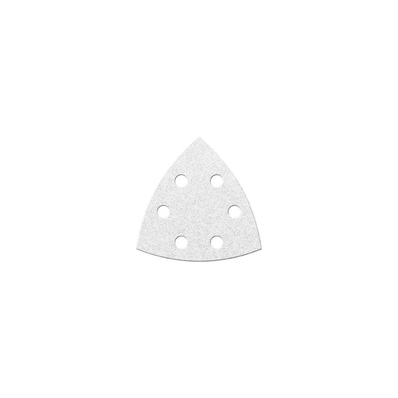 fortis - Disc abraziv triunghiular 94mm, K240, alb, 6 gauri, 6 bucati [4317784781244]