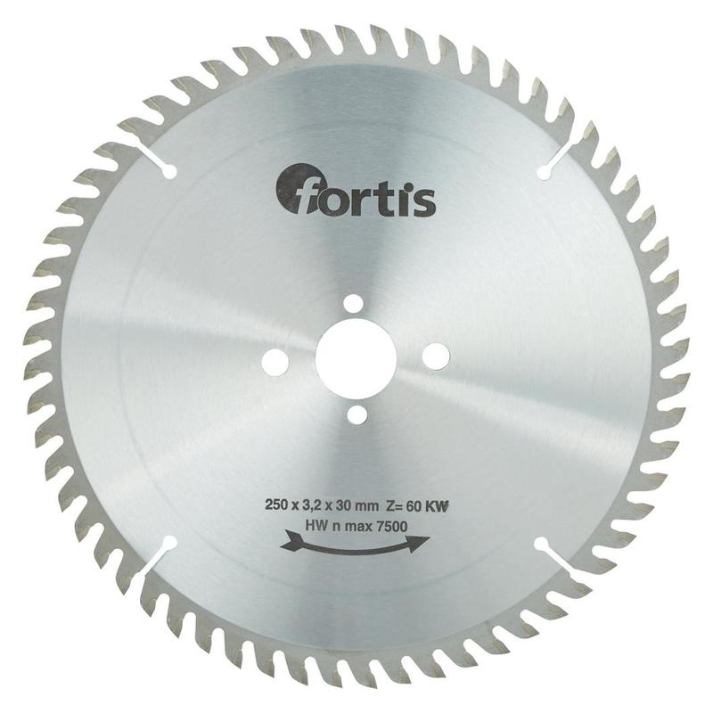fortis - Panza fierastrau circular 250x3.2x30mm Z60KW [4317784784856]