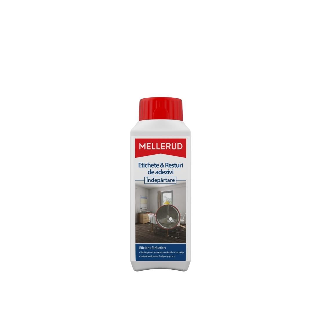 Mellerud - Solutie pentru rezidurile de adeziv 250ml 1766 [760018]